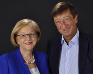 Rosemarie Miller-Weber und Hermann Weber, Stiftungsvorstand.